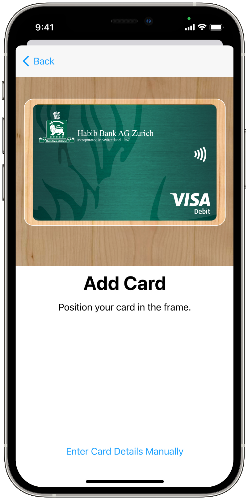 HBZ Card - Apple Pay